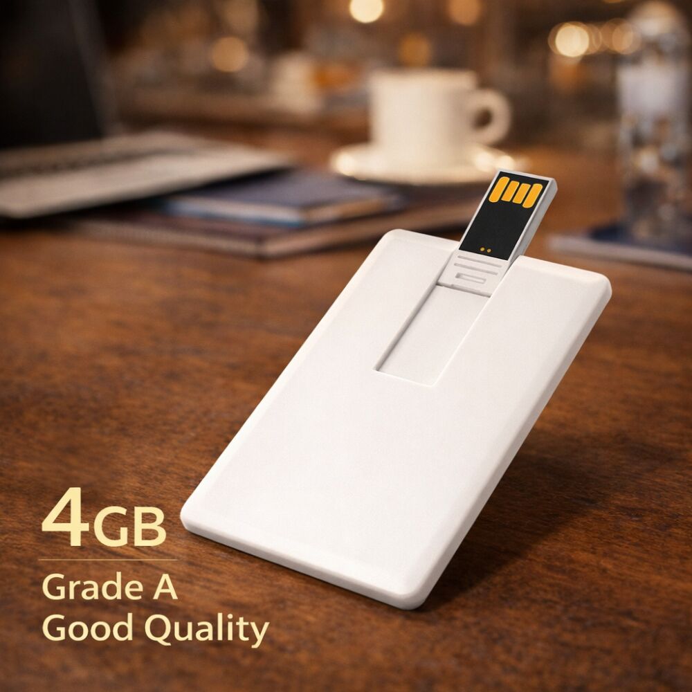 USB Flashdisk Kartu 4 GB Blank Card
