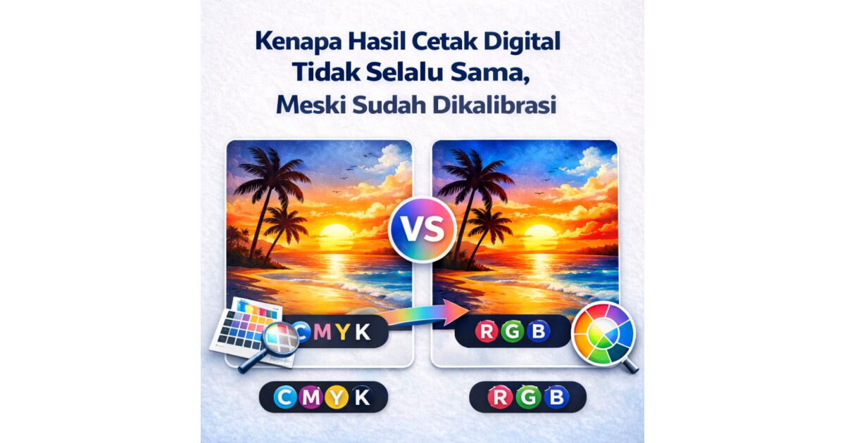 Kenapa Hasil Cetak Digital Tidak Selalu Sama, Meski Sudah Dikalibrasi?